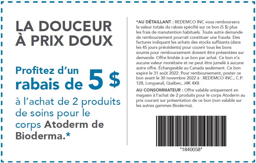 coupon Atoderm