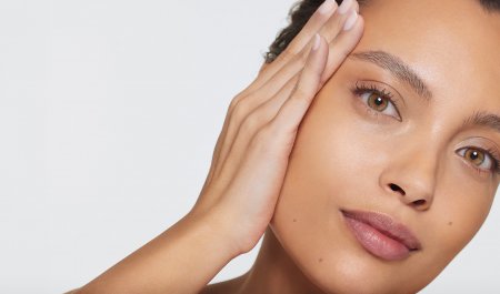 woman healthy glow