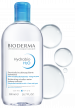BIODERMA photo produit, Hydrabio H2O 500ml, nettoyant démaquillant, eau micellaire pour peau sensible déshydratée