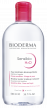 BIODERMA photo produit, Sensibio H2O 500ml, nettoyant démaquillant, eau micellaire pour peau sensible